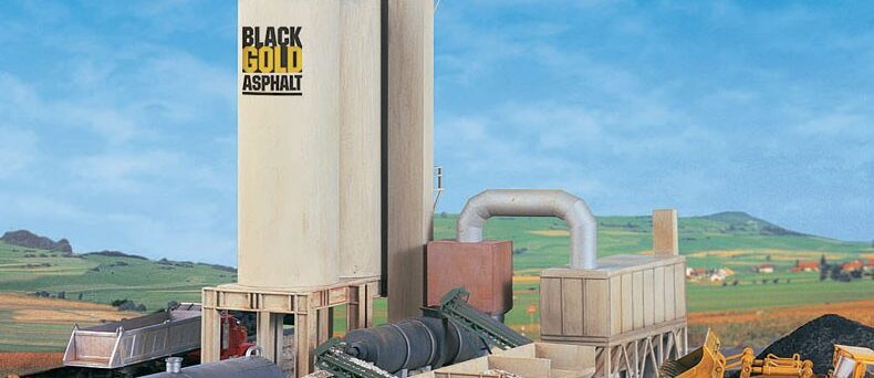 Walthers Cornerstone 3085  Black Gold Asphalt Hot Mix Plant