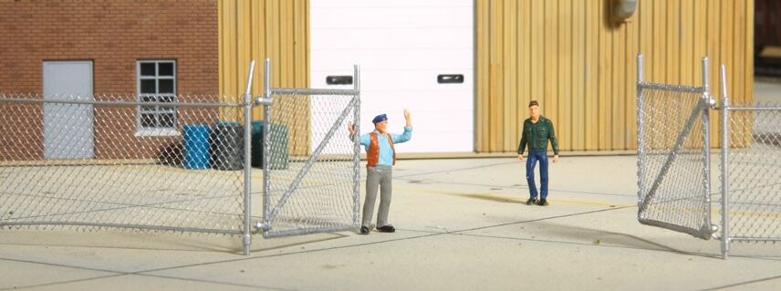 Walthers Cornerstone 3125  Chain Link Fence