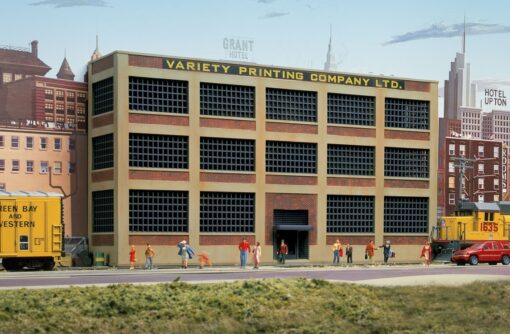 Walthers Cornerstone 3161  Variety Printing Background Building
