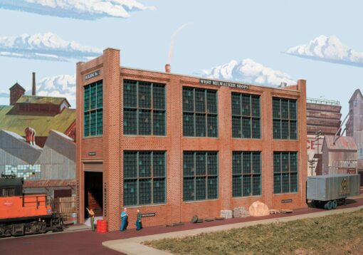 Walthers Cornerstone 3165  Shop Building No.1 Background Building