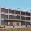 Walthers Cornerstone 3172  Armstrong Electric Motors Background Building