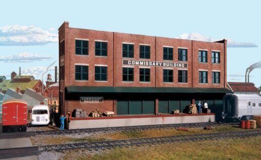 Walthers Cornerstone 3173 Commissary/Freight Transfer Background Building