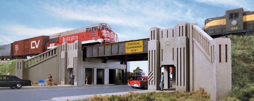 Walthers Cornerstone 3190  Art Deco Highway Underpass