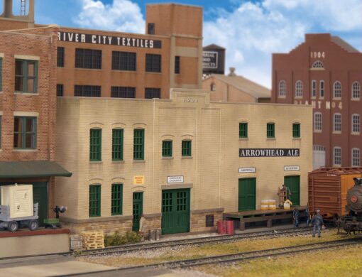 Walthers Cornerstone 3193  Arrowhead Ale Background Building