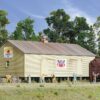 Walthers Cornerstone 3529  Storage Shed on Pilings