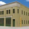 Walthers Cornerstone 4022  Two-Bay Fire Station