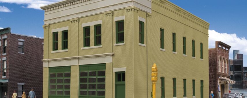 Walthers Cornerstone 4022  Two-Bay Fire Station