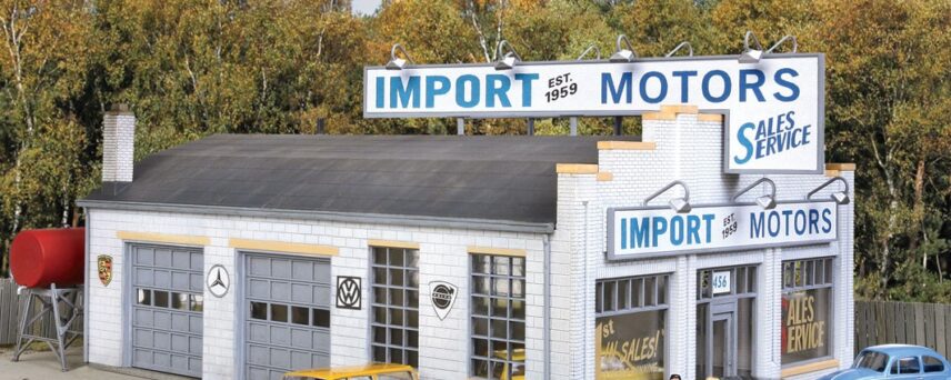 Walthers Cornerstone 4023  Import Motors