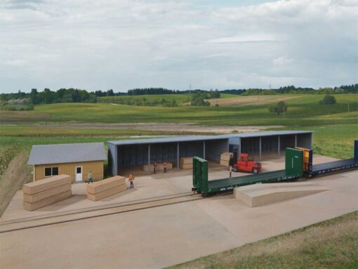 Walthers Cornerstone 4106  Modern Lumber Transload