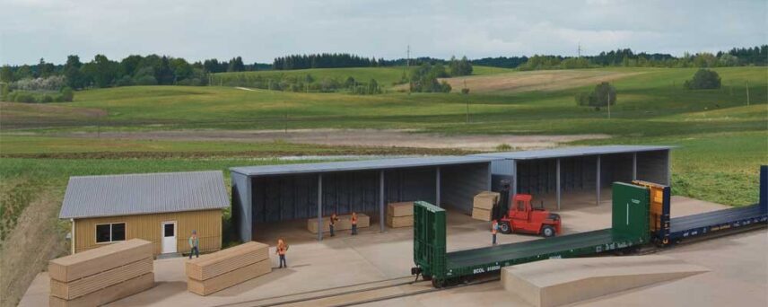 Walthers Cornerstone 4106  Modern Lumber Transload