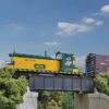 Walthers Cornerstone 4500  30' Single-Track Railroad Through Girder Bridge