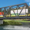 Walthers Cornerstone 4510  Modernized Double-Track Railroad Truss Bridge