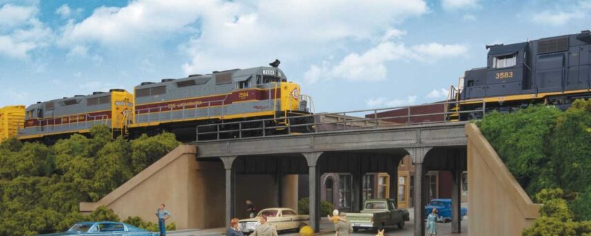Walthers Cornerstone 4561  Urban Steel Overpass