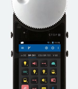 ESU 50114 Mobile Control II Remote Control single Handset for ECoS