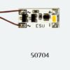 ESU 50704   LED lighting strip, cabin, 1 LED, warm-white, 15,0mm x 6,9mm x 2,3 mm