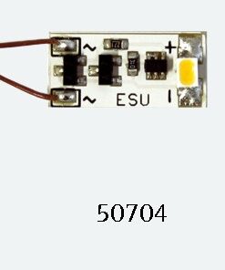 ESU 50704   LED lighting strip, cabin, 1 LED, warm-white, 15,0mm x 6,9mm x 2,3 mm