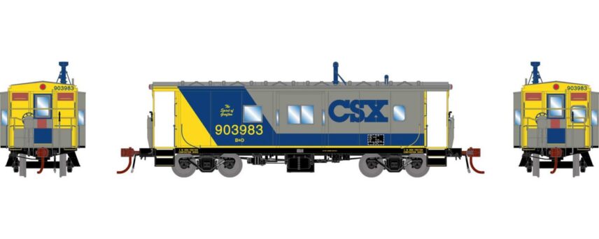 Athearn Genesis 78543  C-27 ICC Caboose, CSX/OLS/ORB (DCC/Lights)