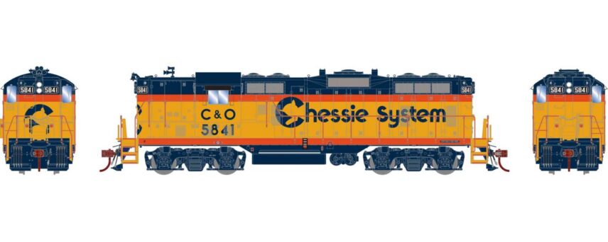 Athearn Genesis 82208  Diesel Locomotive GP7, C/O Chessie