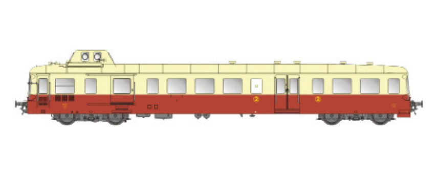 LS Models 10119  Diesel Railcar X3800, SNCF