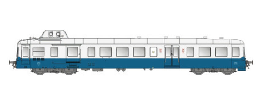 LS Models 10132  Diesel Railcar X93953, SNCF