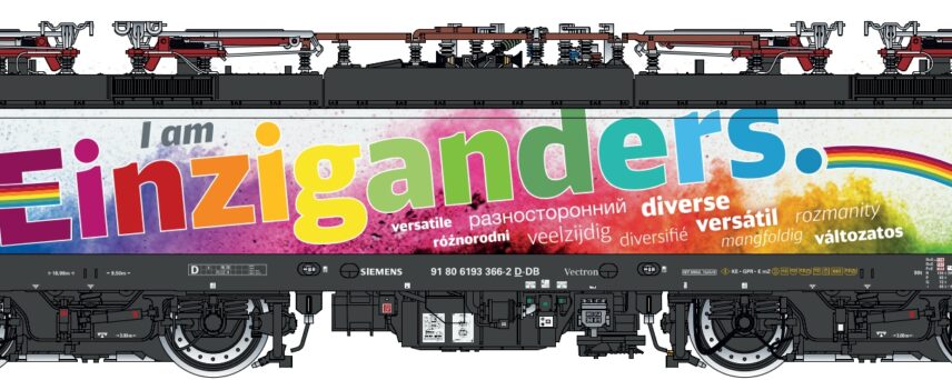 LS Models 16075  Electric locomotive Vectron 193 366, DB Cargo "I am Einziganders"