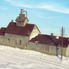 Walthers Cornerstone 3239  Sunrise Feed Mill