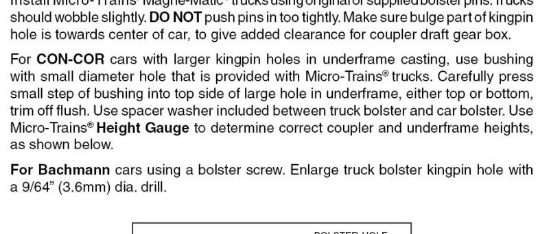 Micro Trains 00325001 (1010-10B)   N BROWN Arch Bar w/short ext. couplers (10 pr)