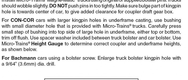 Micro Trains 00325021 (1000-10B)   N Brown Bettendorf Trucks w/short ext. couplers (10 pr)