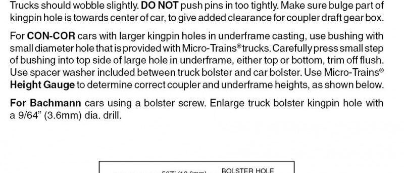 Micro Trains 00325031 (1030-10B)   N Brown Roller Bearing Trucks w/ short ext. couplers (10 pr)