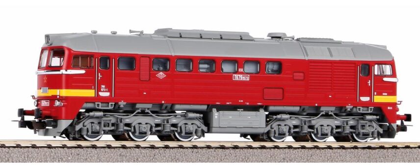 Piko 52814  HO Diesel locomotive T679.1, CSD