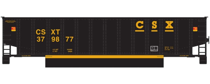 Athearn 25033  Bethgon Coalporter w/Load, CSX/Black (5 Pack)