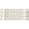 Athearn 26672  53’ Jindo Containers, UPSU (3 Pack)