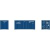 Athearn 28879  20’ Corrugated Container, NYK (3 Pack)