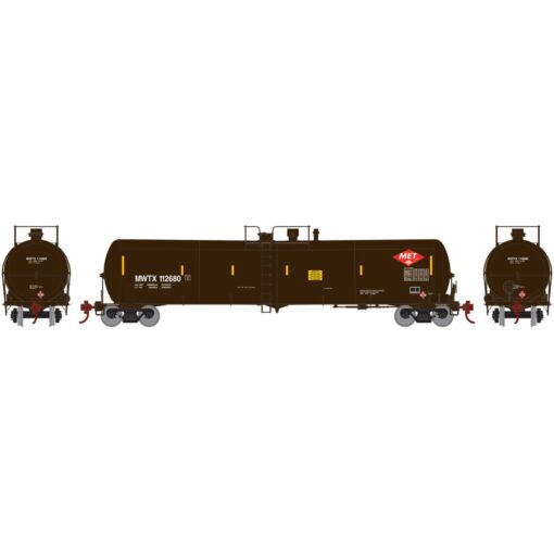 Athearn 17021   N 30,000 Gallon Ethanol Tank Car, MWTX #112680