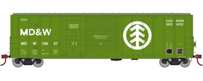 Athearn 20095  50’ FMC Combo Door Box Car, MDW