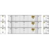 Athearn 72770  53’ Stoughton Container, EMHU (3 Pack)