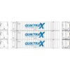 Athearn 72782  53’ Stoughton Container, QTXU (3 Pack)
