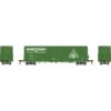 Athearn Genesis 26795	 50’ PC&F 10’ Plug Door Box, EFCX #1001