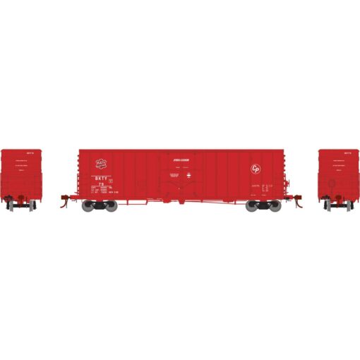 Athearn Genesis 26799	 50’ PC&F 10’ Plug Door Box, BKTY #79