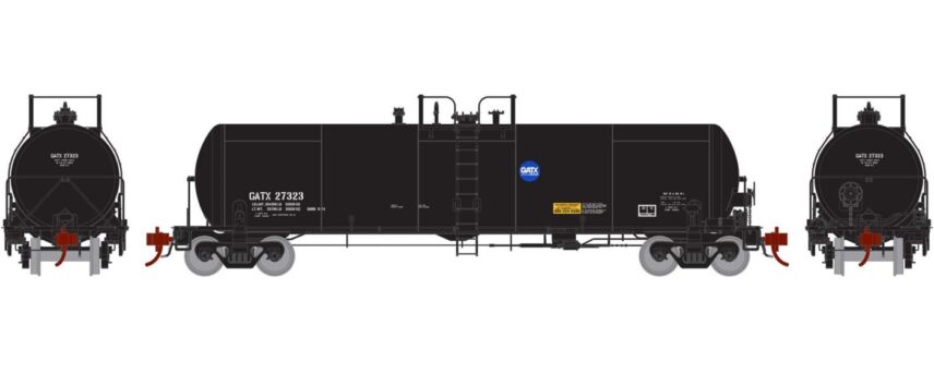 Athearn Genesis 40161  GATC 20K-Gallon GS Tank, GATX #27106