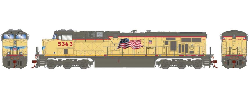 Athearn Genesis 83184  Diesel Locomotive ES44AC, UP (DCC/Sound)