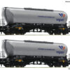 FLEISCHMANN 848905  2-piece set silo wagons, Vigier Cement