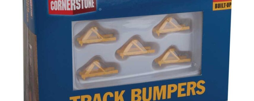 Walthers Cornerstone 2602  Track Bumper - Yellow pkg(5)