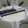 Walthers Cornerstone 2618  Motorized 130' Turntable