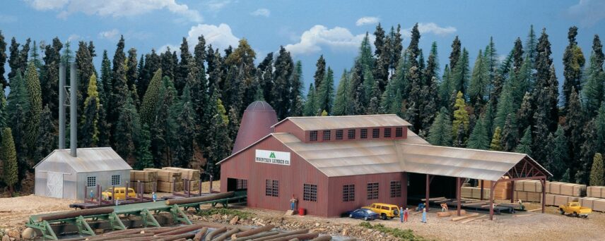 Walthers Cornerstone 3236  N Mountain Lumber Company Sawmill