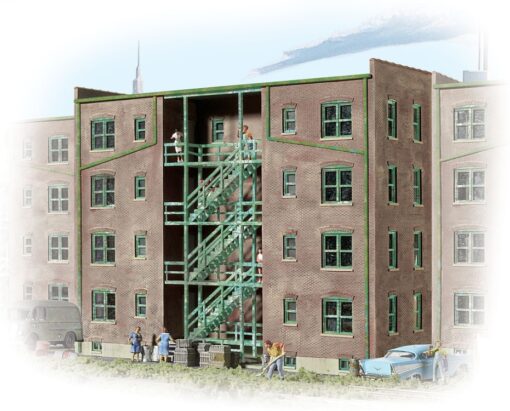 Walthers Cornerstone 3263  Parkview Terrace Background Building