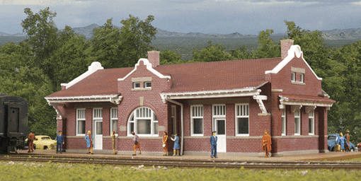 Walthers Cornerstone 3803  N Santa Fe-Style Brick Depot