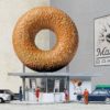 Walthers Cornerstone 3835  N Hole-In-One Donut Shop