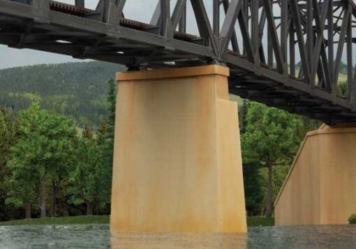 Walthers Cornerstone 3880   N Bridge Pier 2-Pack