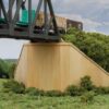 Walthers Cornerstone 3881  N Bridge Abutment 2-Pack